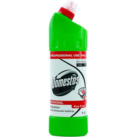 Domestos 1L professionale (etichetta bianca e nera)