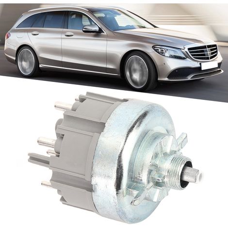 Mercedes-Benz Aluminium-Lichtschalter A0005456204 Direkter Austauschsatz (1/5)