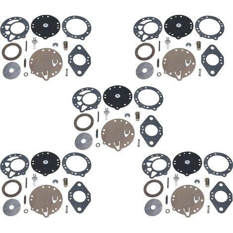 Kit de réparation de carburateur compatible Tillotson RK-114HL HL-327C HL82A HL84B HL-112D Série, kit de réparation de carburateur. (1/5)