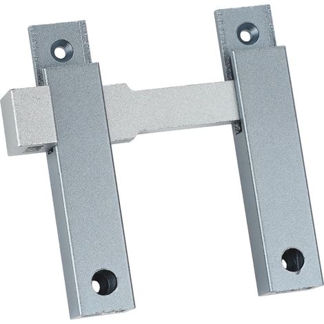 verrou porte coulissante à 180 degrés, noir/gris/gris doré (1/5)