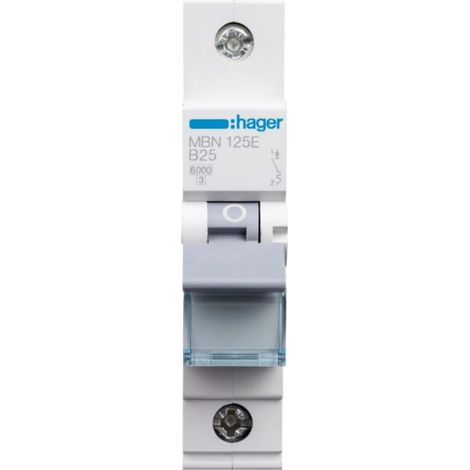 HAGER SVN129 - ACCESSOIRES POUR BOÎTIER ÉLECTRIQUE (ROUGE, 230 V) MBN125E