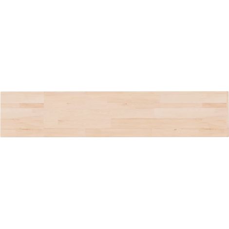 Panneau d'étagère 100x20x1,5 cm Bois de chêne massif non traité (1/4)