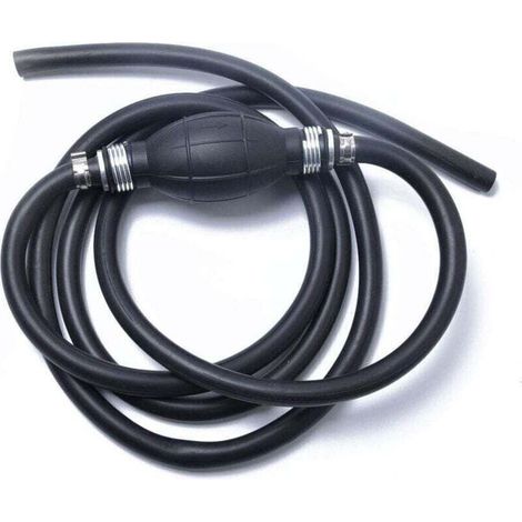 Tuyau Gaz,Poire amorçage Auto Bateau,Universelle Tuyau d'Aspiration Siphon de pompe à Eau/essence avec pompe de transfert de carburant(8mm) (1/4)