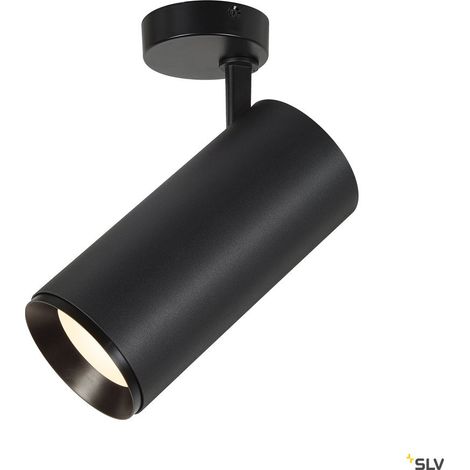 Plafonnier LED NUMINOS® XL intérieur noir/noir LED 36W 60° - SLV - 1006097