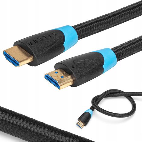 Cavo HDMI-HDMI 2.0 4K da 2 m Montis MT164-2 (1/5)
