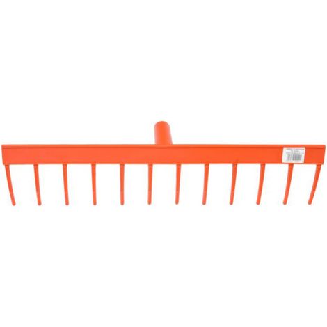 Râteau Pour Foin - Plastique Flexible - Fixation Click - Largeur 515 mm - Longueur 112,8 mm - Épaisseur 97,7 mm - 1 Pièce
