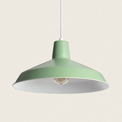Lampada a Sospensione Metallo Meistter Verde Celadon