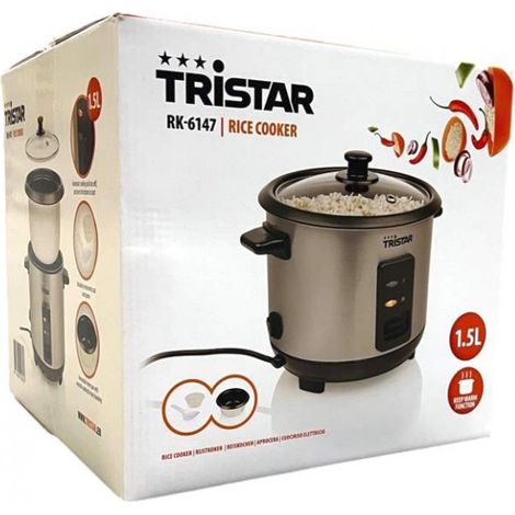 Tristar RK-6147 Reiskocher 1,5L 500 Watt schwarz"-"183564701