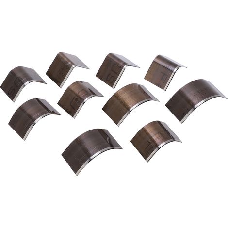 Matrice de découpe à angle droit pour coins arrondis, outil de découpe pour cuir fait main, matrice pour cuir A33) (1/5)
