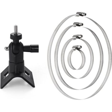 Support Universel Pour Caméra de Surveillance Arlo Pro 4, 3, 2, EufyCam 2C/2C Pro/3/3C/E, Arlo Ultra 2 - Noir (1/4)