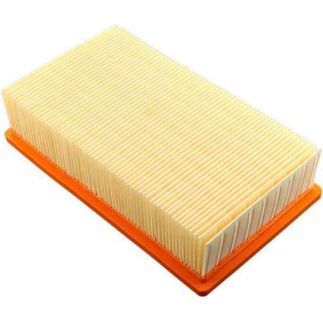 Lot de 4 Filtre à lamelles, Plissé, Pour aspiration humide et sèche, Compatible Hilti VC 20 U VC 40 U Karcher NT25 NT35 NT45 (1/2)