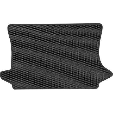 Tappetino per bagagliaio in EVA a nido d'ape per Ford Fiesta V Hatchback dal 2002 al 2005 - Nero (1/5)
