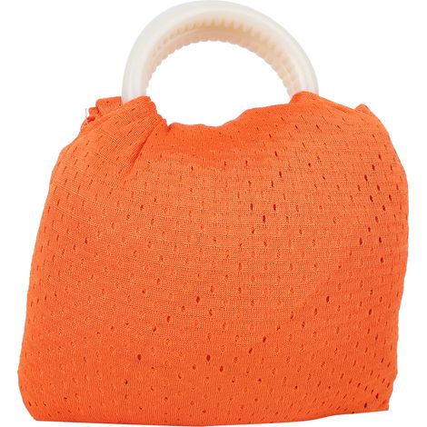 Atmungsaktive, schnelltrocknende, rutschfeste Babytrage aus Netzgewebe für Kinder und Säuglinge (Orange) (1/5)