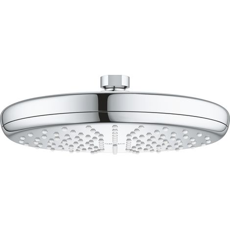 Grohe – Douche de tête Tempesta 210 1 jet pluie – Ø 210 mm – Rotule réglable à +/- 20° – Technologie DreamSpray – Finition chrome durable