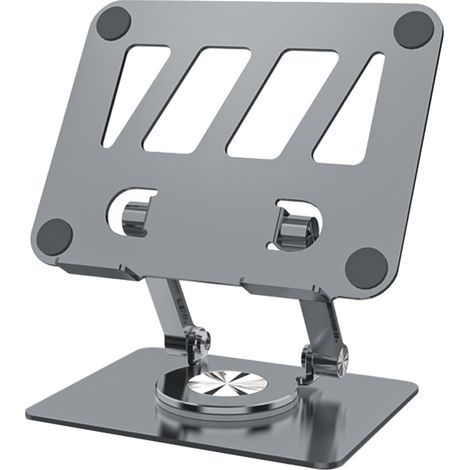 Support de tablette rotatif, universel pour téléphones portables et tablettes jusqu'à 12 pouces, (1/5)