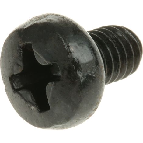 Vis à métaux RS PRO M4 à tête Cylindrique Pozidriv en Acier, 6mm ( Prix pour Sachet de 100 ) (1/2)