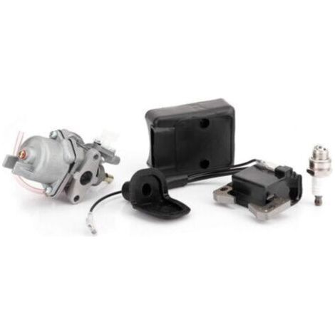 Accesorios para bicicletas: Carburador, bobina de encendido, filtro de aire, bujía para minimotos de 47 cc y 49 cc - Carburadores Powersports para minimotos de 47 cc y 49 cc (1/4)