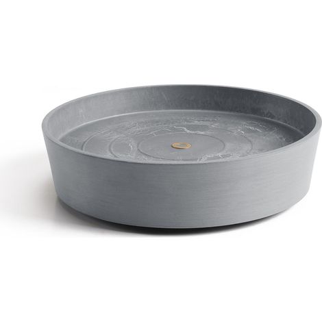 Ecopots Untersetzer mit Rädern 40 für Blumentöpfe - L 34,1 cm x B 34,1 cm x H 9 cm - Innen- und Außenbereich