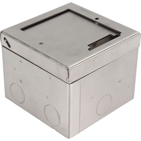 Prise de Terre Murale en Acier Inoxydable, Prise Électrique Étanche pour Intérieur/Extérieur AC250V (1/5)