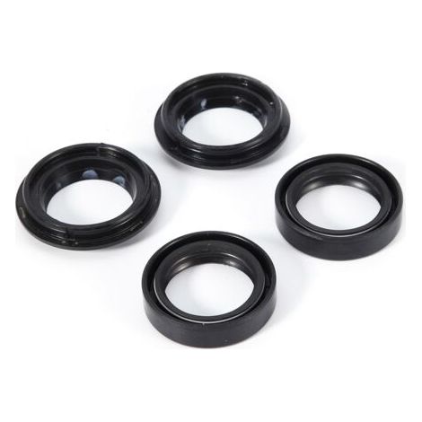 BUNTHAUS Joints d'amortisseur avant, jeu de joints de fourche haute précision noirs, 4 pièces, 33 x 46 x 10 mm, compatibles avec les motos CB400T HAWK 1980-1981 (1/5)