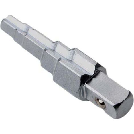 Ratsche für Heizkörperventile, 1/2-Zoll-Antrieb, Vierkant-Stufenschlüssel für Heizkörperventile im Haushaltsbereich 10–21 mm (1/4)