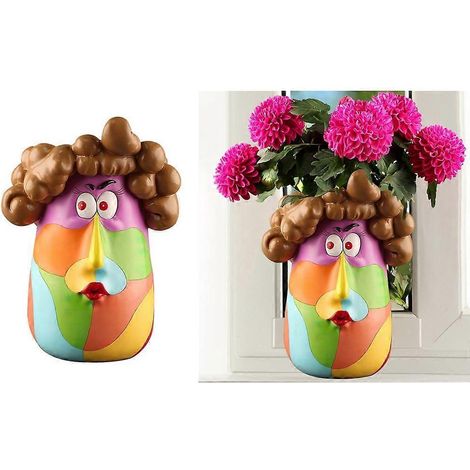Pots de fleurs en résine pour plantes succulentes, pots de fleurs colorés pour plantes aquatiques (1/4)