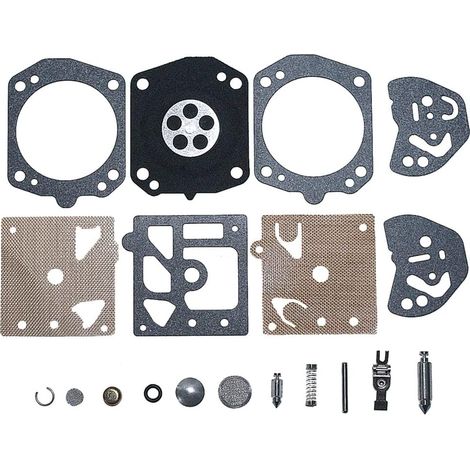 Kit de réparation de carburateur Husqvarna 257 Homelite 300 Echo Cs510 Cs550 Cs5000 McCulloch 50 AA Poulan 2800 3300 Jonsered 525 H 545 R 551 Hda 271 274 (1/5)