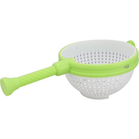 Essoreuse à salade, résistante aux rayures, peu encombrante, avec poignée pliable, facile à utiliser (1/5)