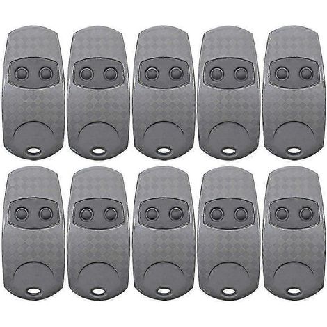 10 télécommandes de porte de garage haut de gamme 432EE 433,92 MHz