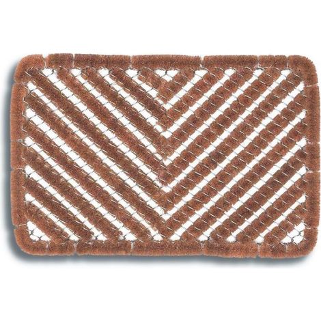 ASTRA OGOS 561.15 COCO BRUSH TAPIS FIL ACIER 40 X 60 CM AO561.15 (1/2)