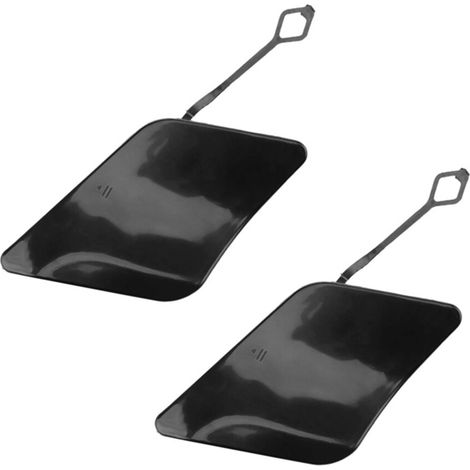 Due coperture per gancio di traino per paraurti anteriore, adatte per Mercedes-Benz Classe C W204 (modelli 2011-2014).