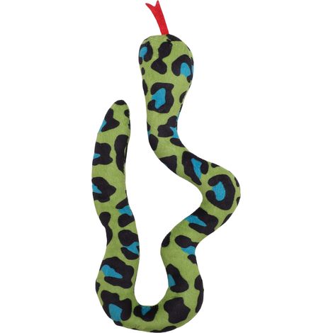 Jouet serpent à herbe à chat pour chat, meulage, nettoyage des dents, peluche résistante à l'usure, à mâcher interactif pour chaton vert (1/5)