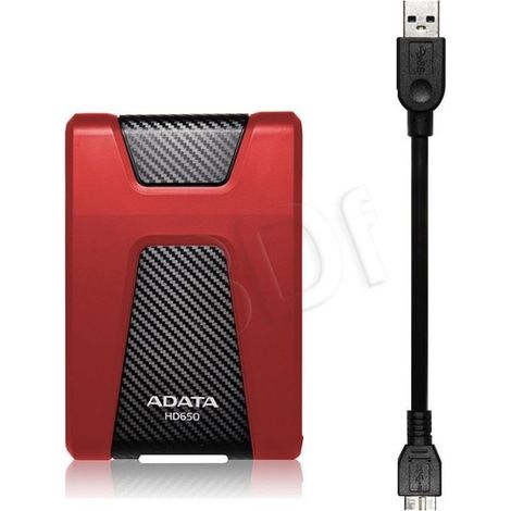 UNIDAD ADATA HD650 1TB 2.5 USB3.0 ROJA (1/4)