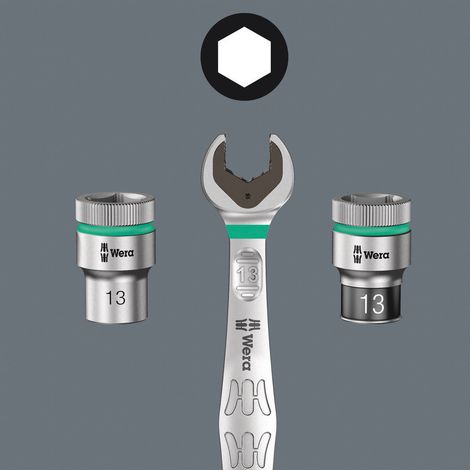 Clé mixte 6003 Joker SW 6 mm longueur 105 mm forme A acier à outils allié (1/5)