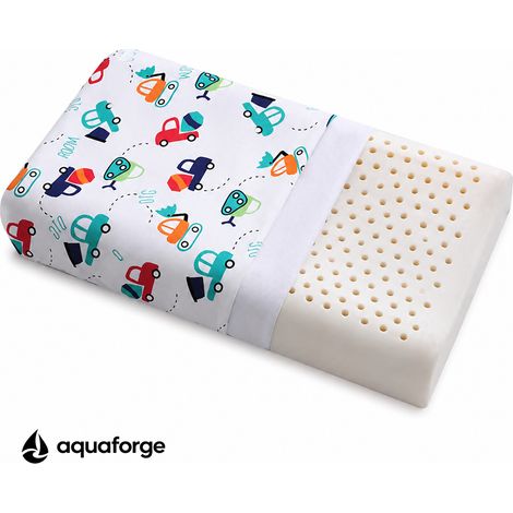 Almofada Cervical Ergonómica Látex Respirável Capa Removível (1/5)