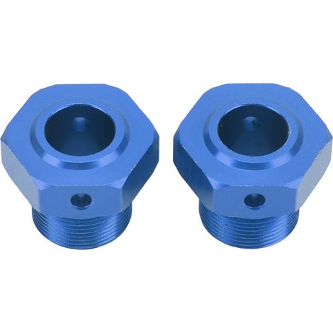 Satz mit 2 Aluminium-Sechskantschrauben (24 mm) für ARRMA 1/5 Outcast Kraton 8s RC-Modelle, dunkelblau. (1/5)