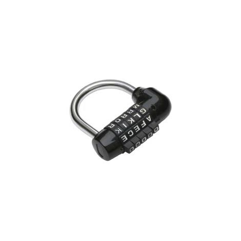 Lettres de Combinaison Cadenas avec 5 Lettres noir – serrures à combinaison – Cadenas de vélo Sac à dos ordinateur Portable -Parfait pour Échapper à la Chambre (1/4)