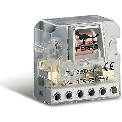 PERRY - Relè impulsi elettromeccanico 230V c.a. - 1RI04230AC/I