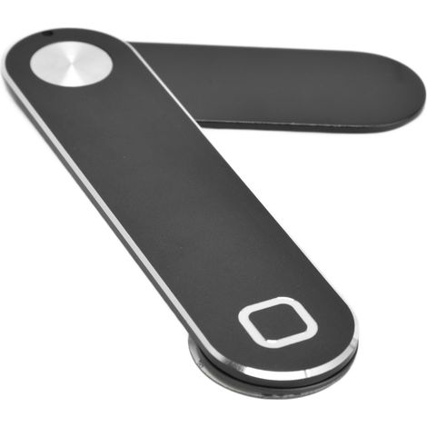 Support téléphone portable réglable en aluminium pour bureau à domicile, support de montage pour écran de téléphone portable.
