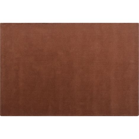 Tapis 100% laine tissé à la main - 160 x 230 - Terracotta - 1800g/m² - SELINA (1/2)
