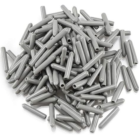 Capuchons pour Lave, 100 Pièces Couvercle De Panier De Lave-Vaisselle pour Panier à Vaisselle, Antirouille(Gris) (1/5)
