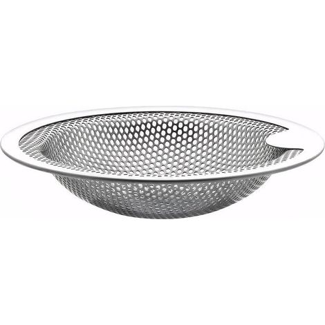 Filtre d'évier en acier inoxydable pour évier de cuisine, évite le colmatage (10,2 cm) (1/5)