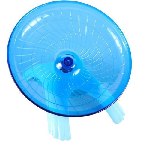 Roue d'exercice silencieuse pour hamster, soucoupe volante, pour gerbille, rat, souris, hérisson, petits animaux (1/4)