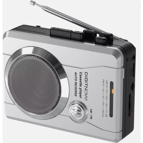Radio de poche portable AM/FM et enregistreur audio personnel sur cassette (1/5)