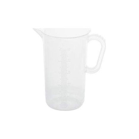 Paderno Messbecher halbtransparent 1 Liter ergonomisch