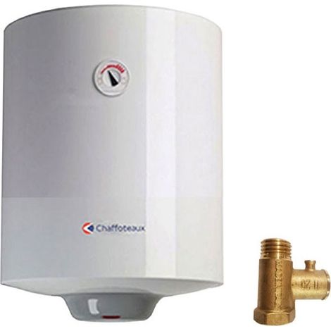 Scaldabagno elettrico a muro verticale CHX EVO 50 litri Chaffoteaux 3201152