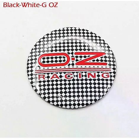 pièces de 56 mm Oz Racing logo roue de secours autocollant emblème cache-moyeu accessoire de personnalisation automobile 2025 (1/2)