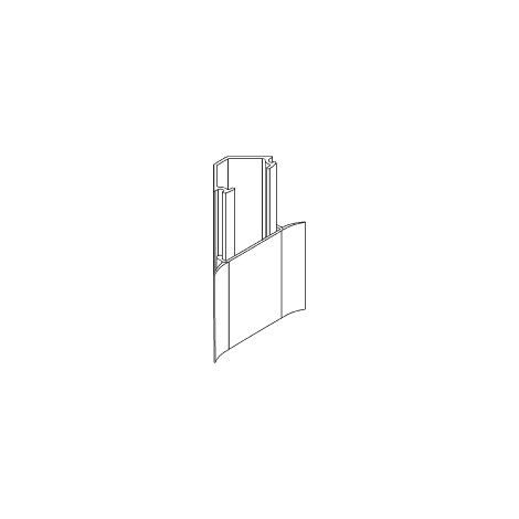 Gewiss EK - ECKKANAL - MIT OBERTEIL - LÄNGE 2M - 30x50 - WEISS RAL9001, NP42501 (1/2)