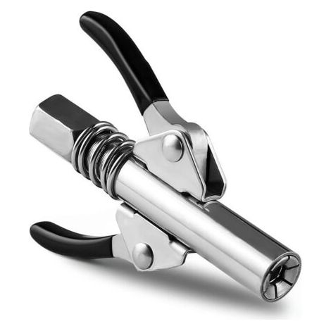 1pc Haute Pression Double Poignée G Coupleur pour Pompe à Graisse, Facile à Monter et à démonter pour Tous Les Types de Pompes à Graisse (1/5)