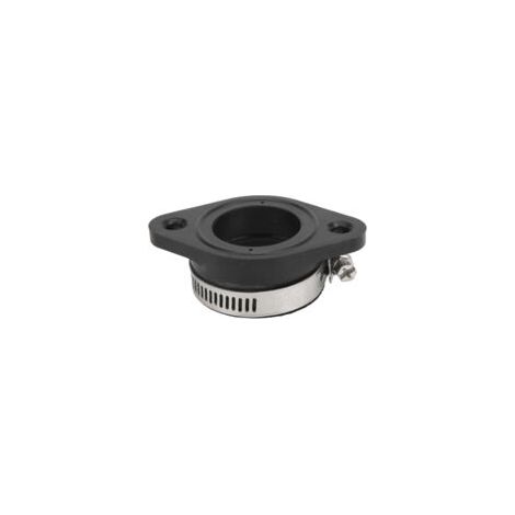 Adaptateur de carburateur de moto en caoutchouc noir S-GIANT, couvercle de collecteur d'admission pour carburateur KEIHIN KOSO OKO 60-33 mm / 2,36-1,3 po (1/2)